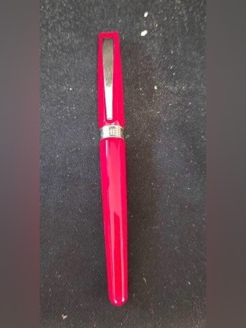 Caran d’Ache red rollerball pen